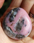 Pink opal pocket stone 4, new
