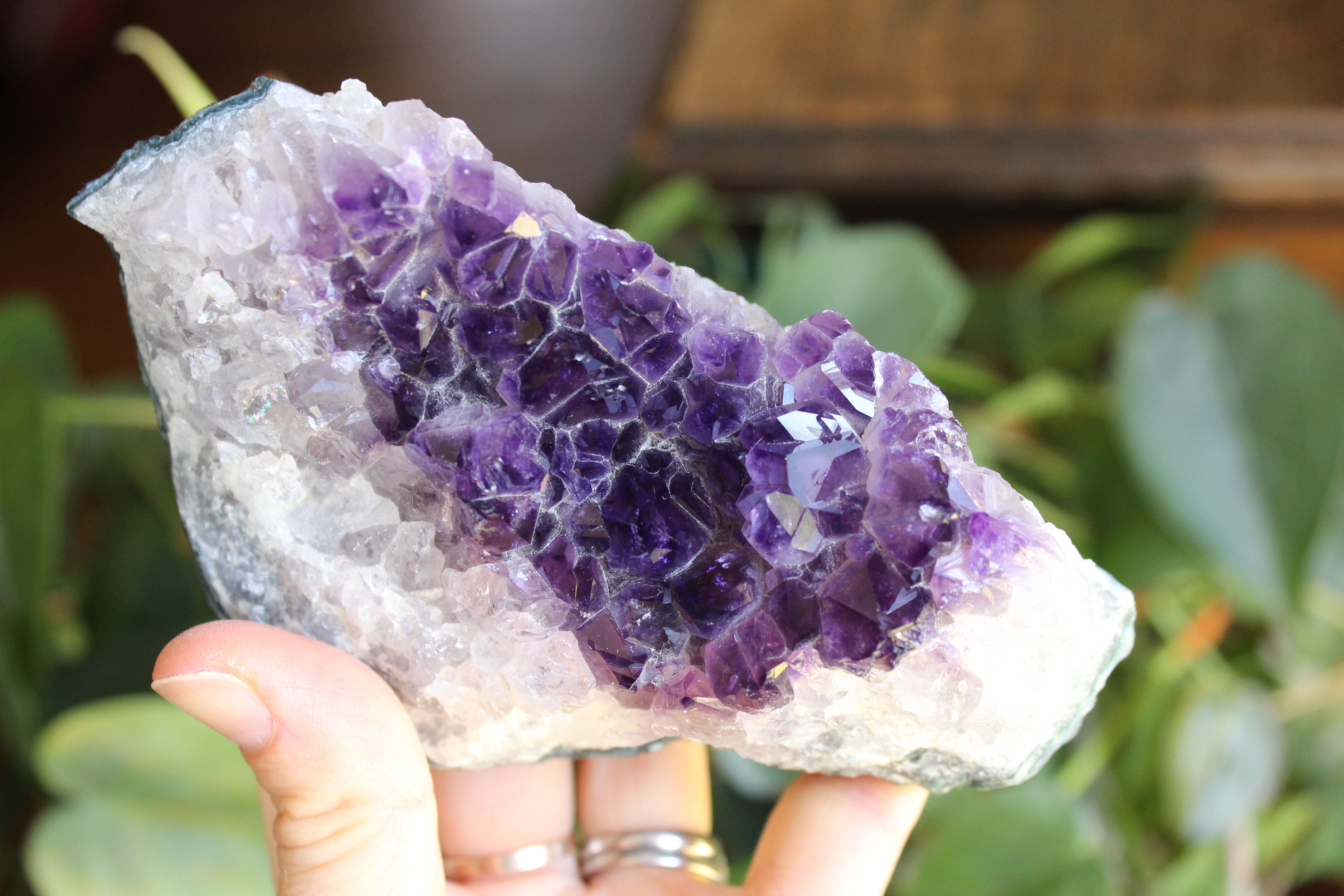 Amethyst cluster 1, new