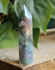 Moss agate tower 1, new