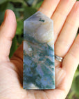 Moss agate tower 2, new