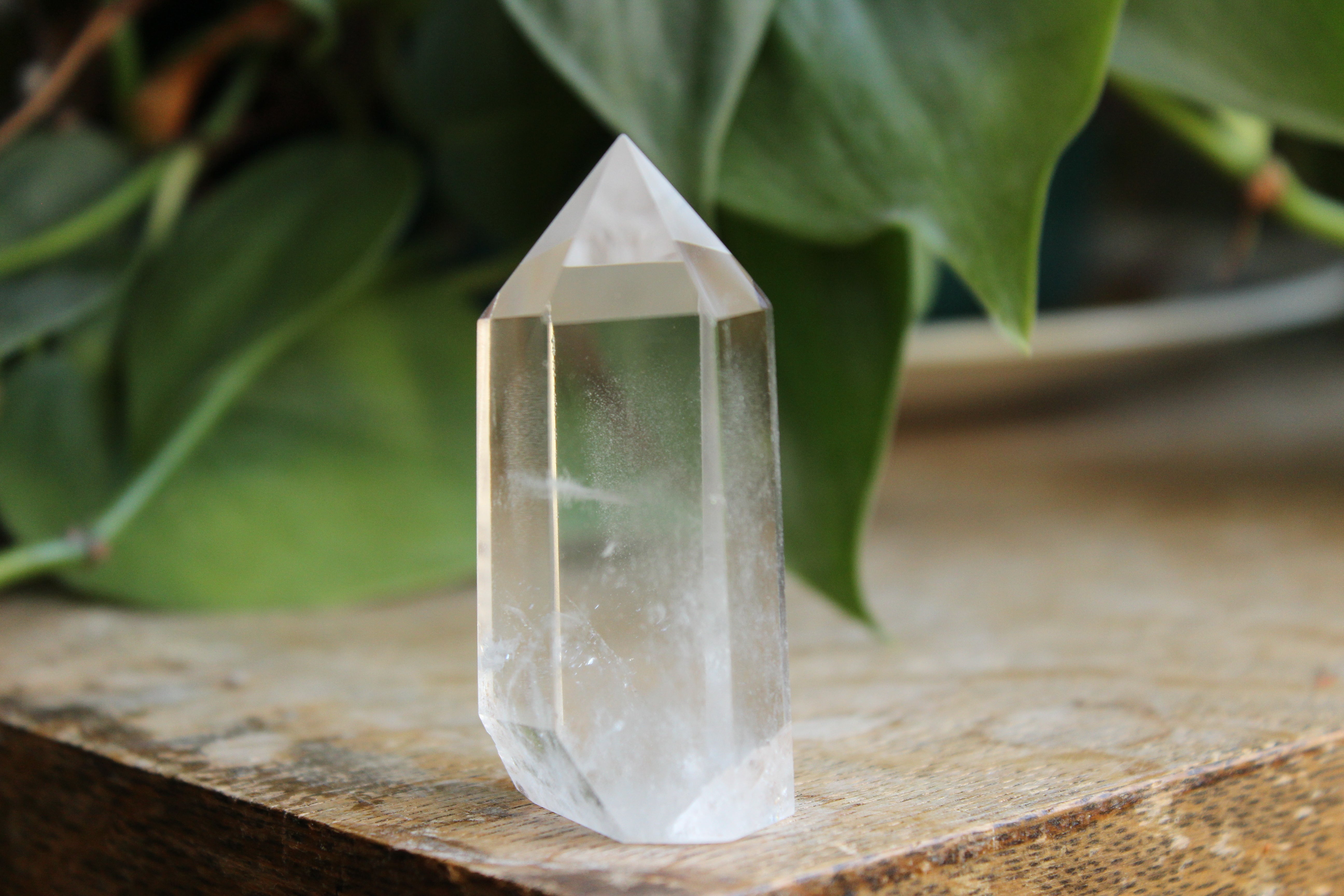 Clear quartz tower 5, new