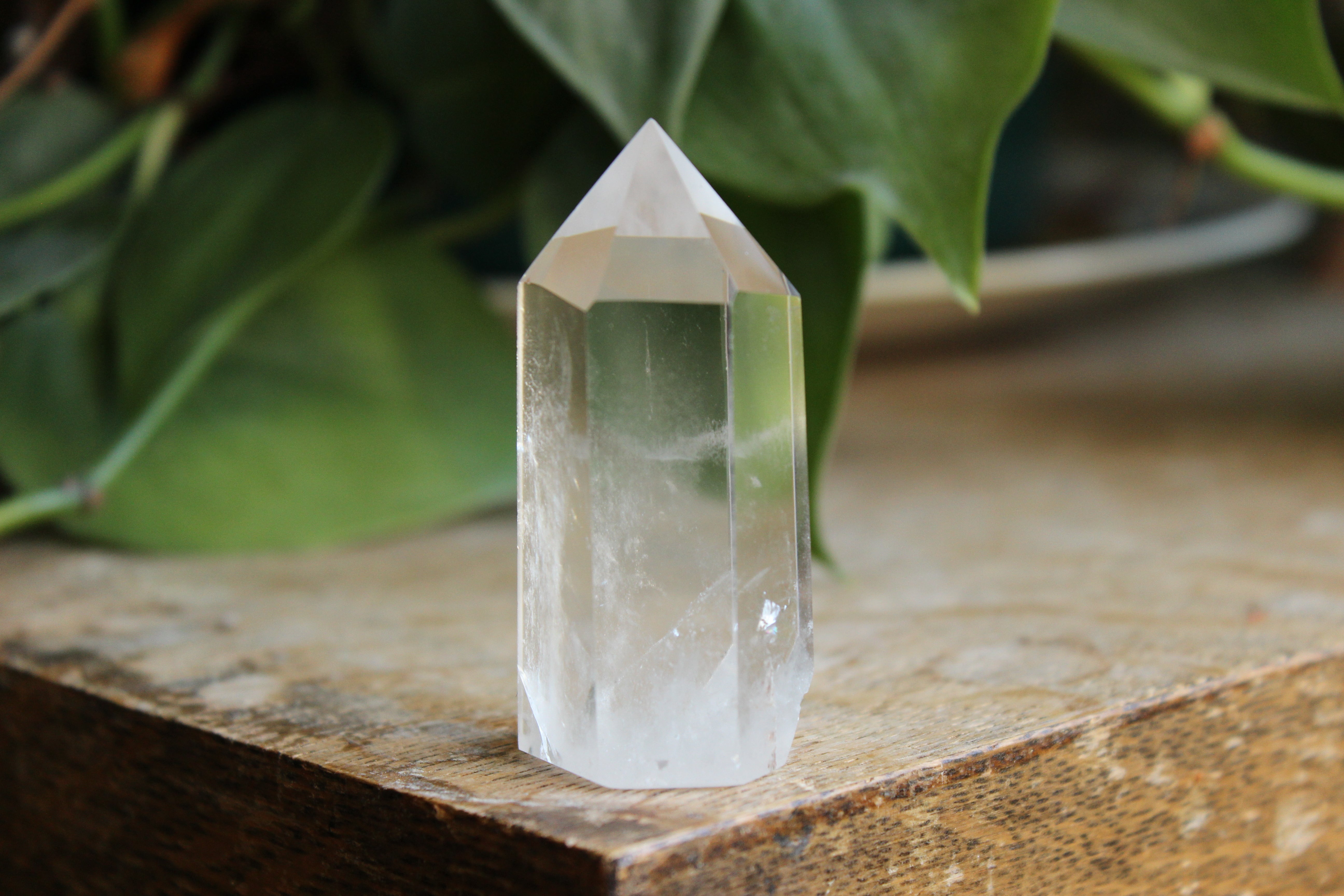 Clear quartz tower 5, new
