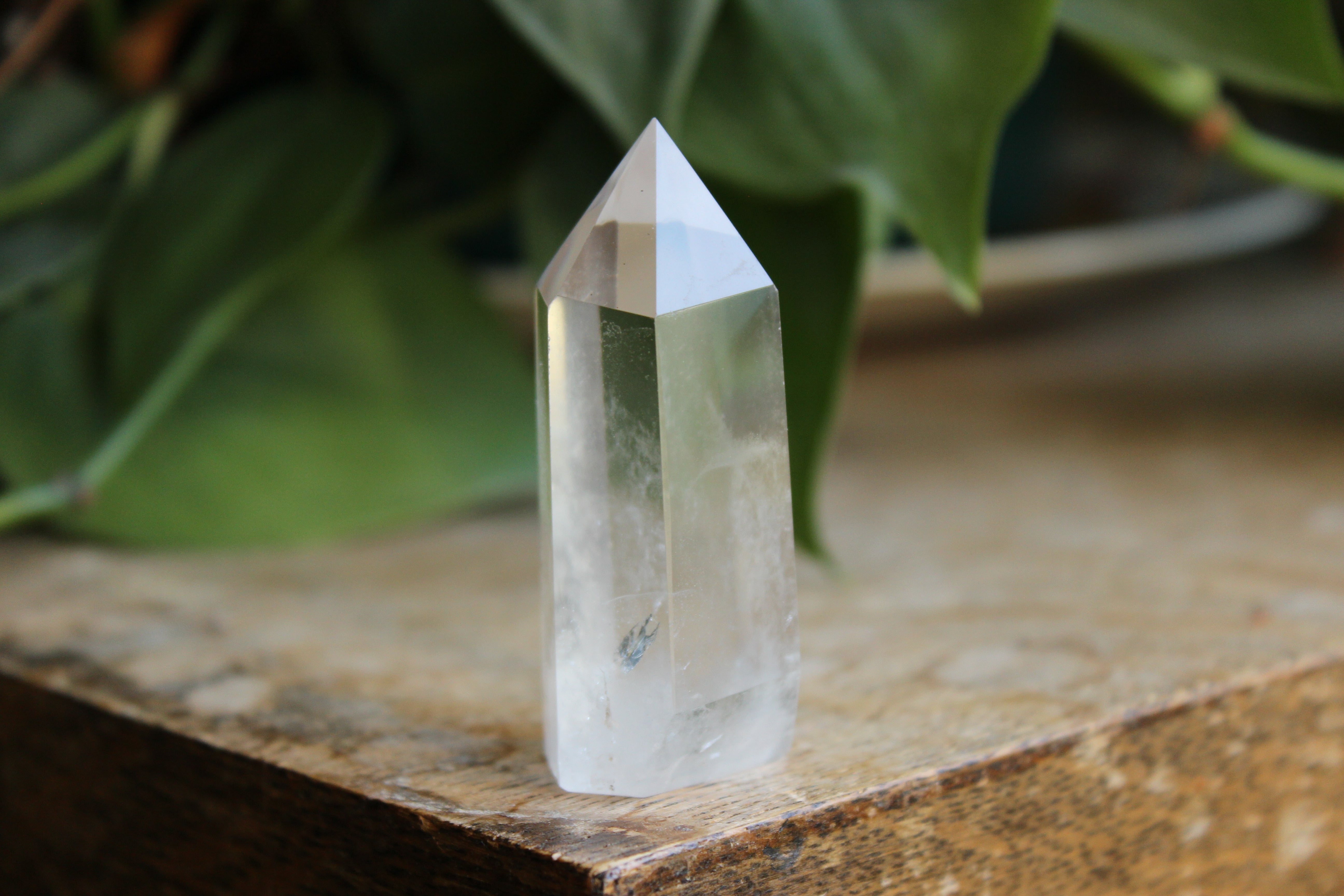 Clear quartz tower 5, new