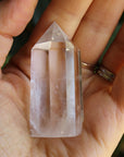 Clear quartz tower 5, new