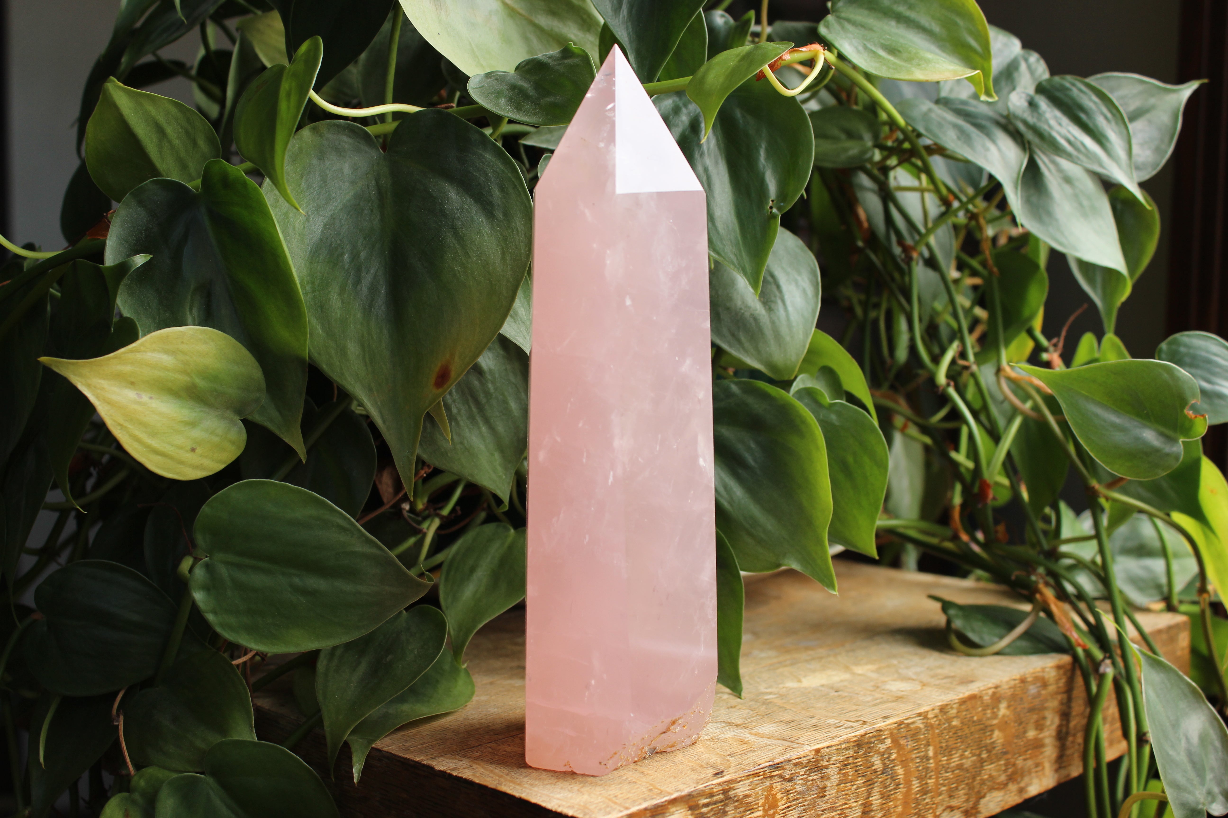 Rose quartz tower 8, new