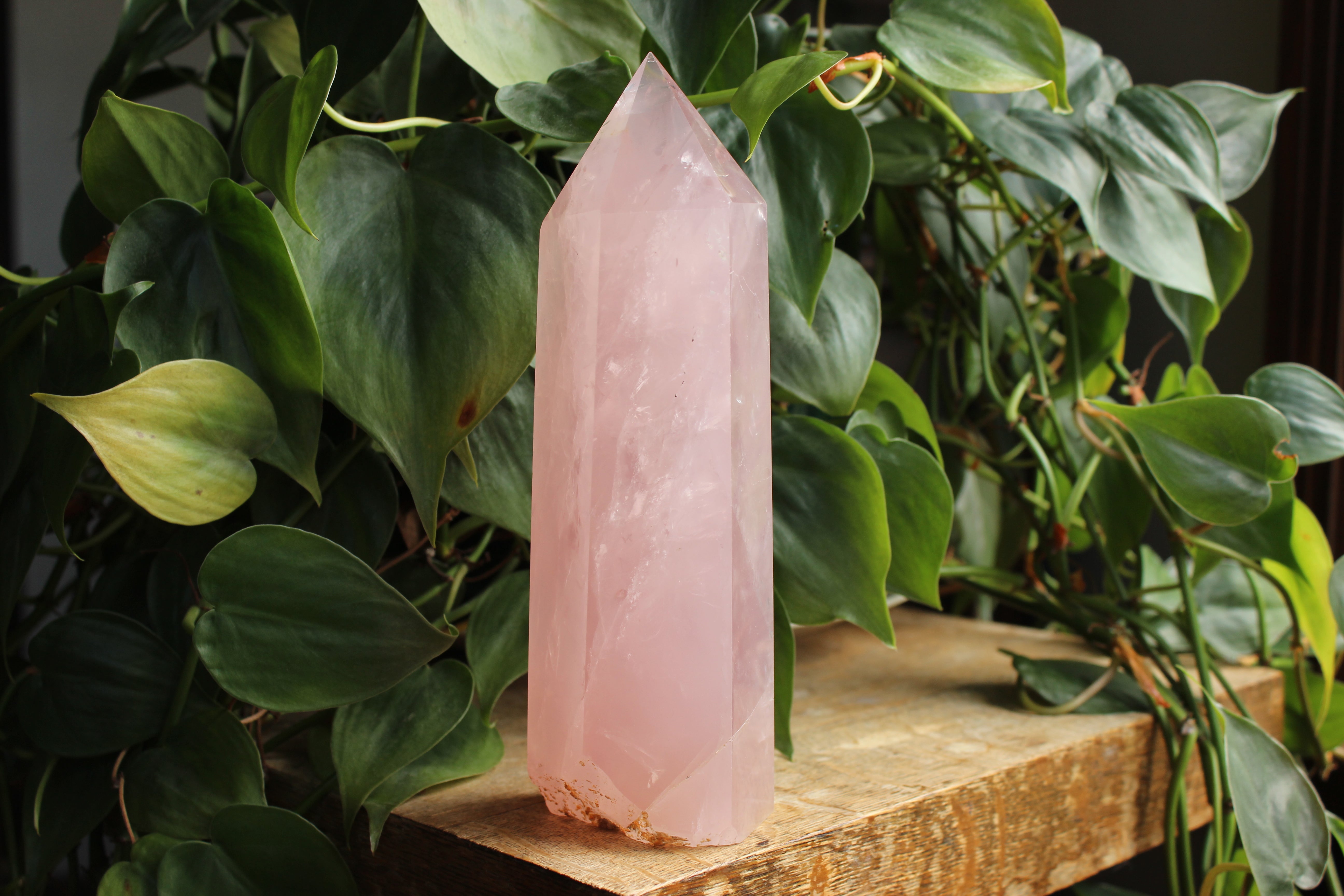 Rose quartz tower 8, new