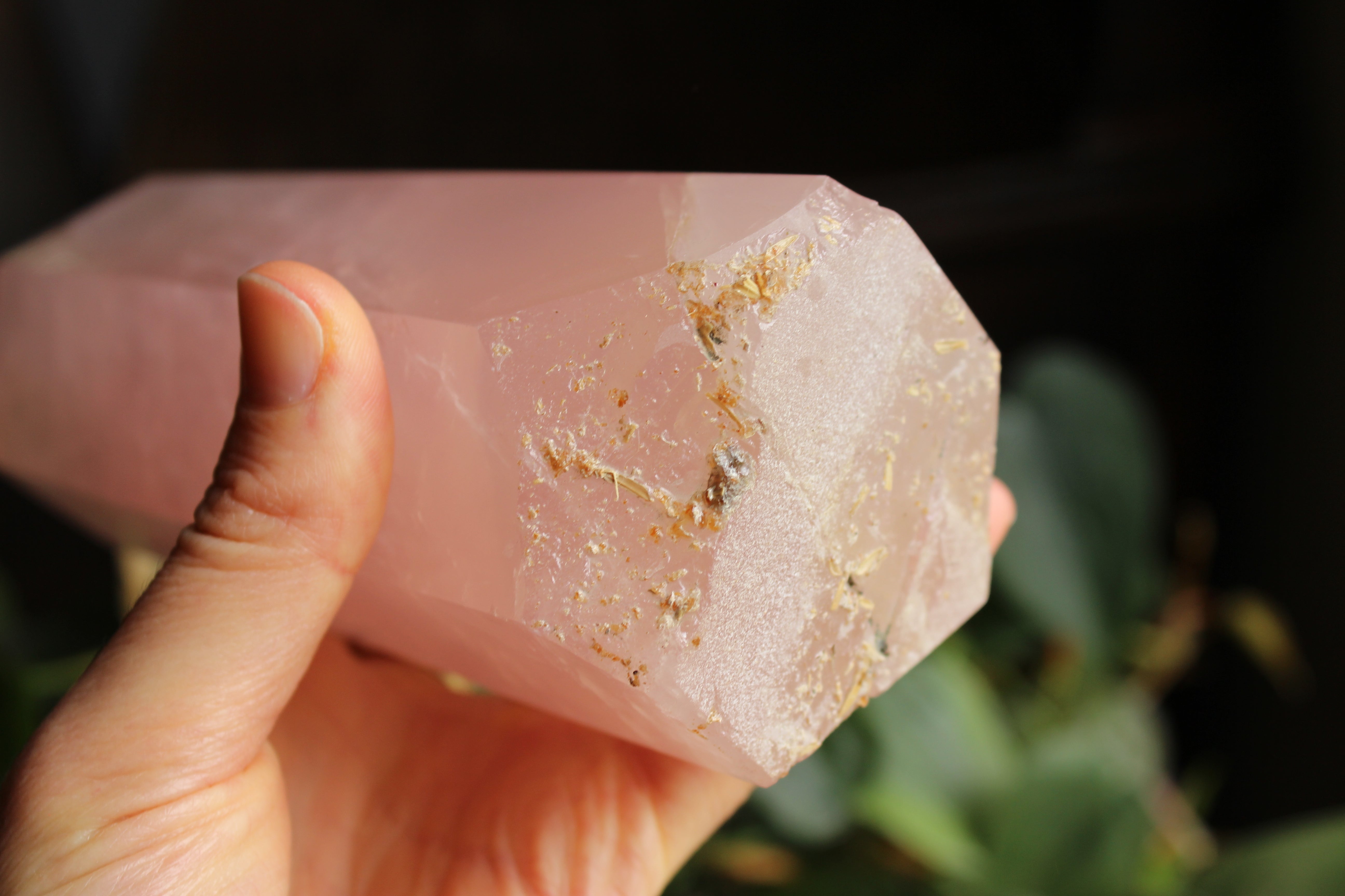 Rose quartz tower 8, new