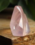 Gemmy rose quartz free form from Mozambique 1, new