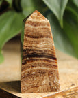 Chocolate calcite tower 1, new