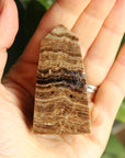 Chocolate calcite tower 1, new