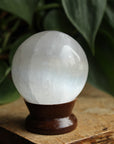 Selenite sphere 1, new