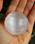 Selenite sphere 1, new