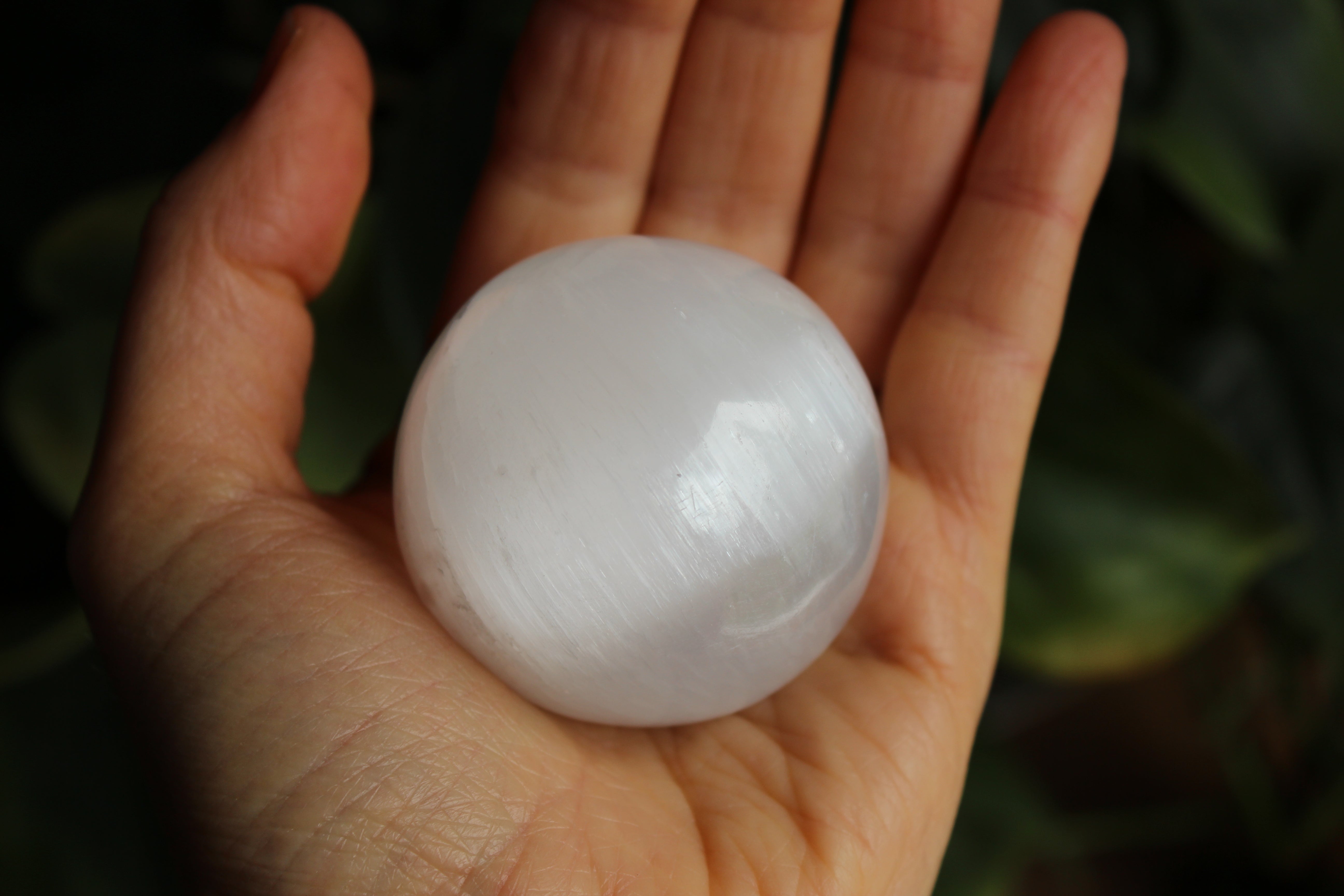Selenite sphere 1, new