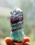 Rainbow fluorite tower 29, new