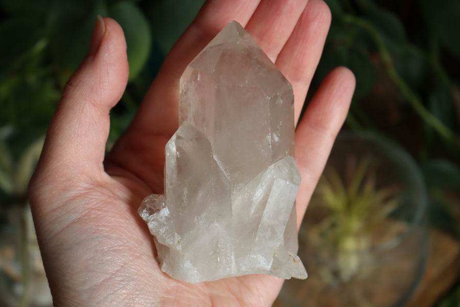 Clear quartz cluster 1