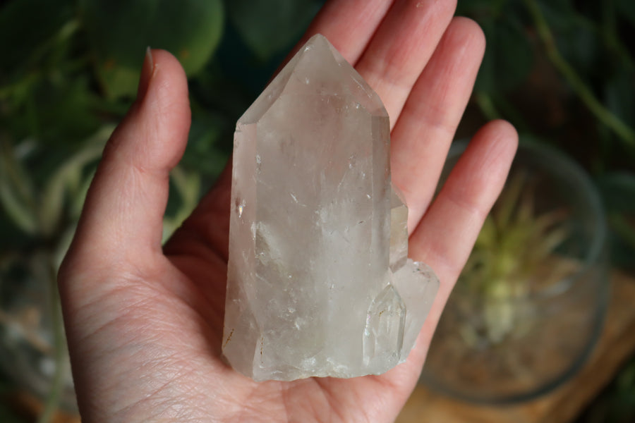 Clear quartz cluster 1