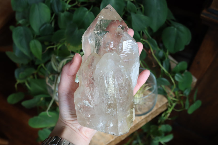 Elestial citrine with mica 1