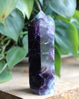 Rainbow fluorite tower 30, new