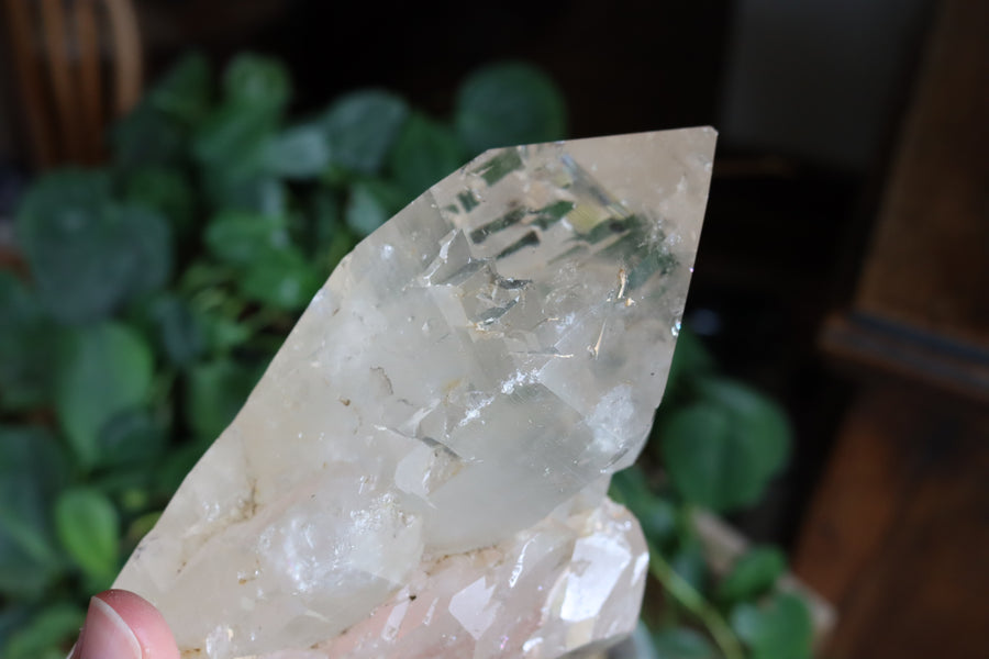Elestial citrine with mica 1