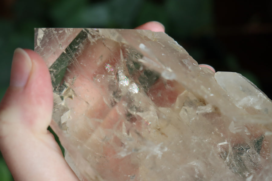 Elestial citrine with mica 1