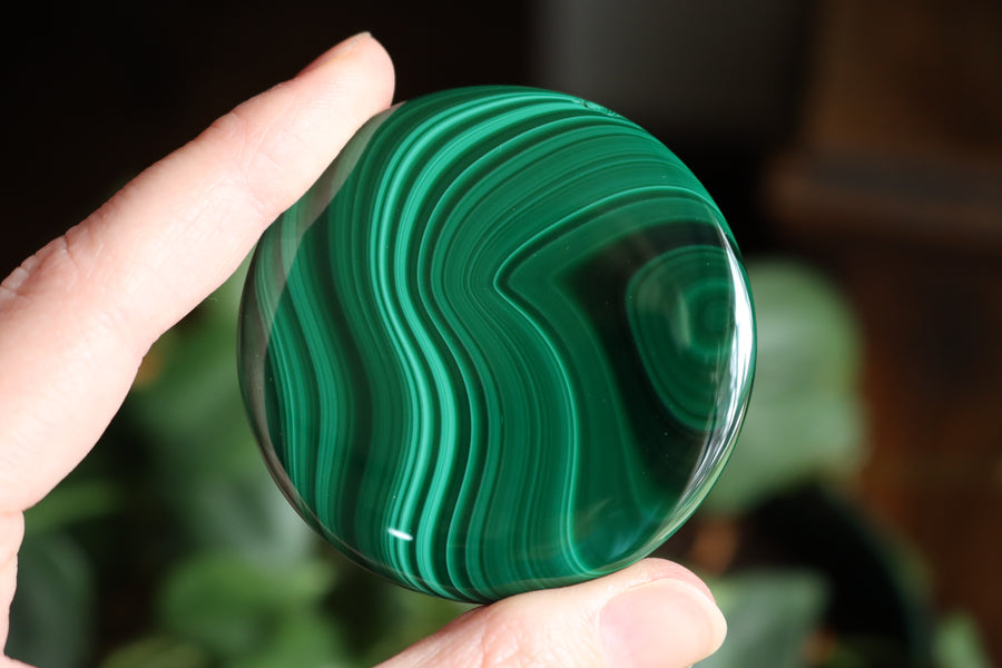 Malachite disk 1