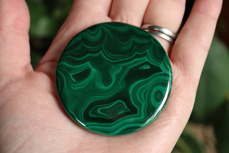 Malachite disk 3