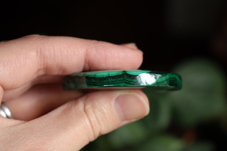 Malachite disk 4