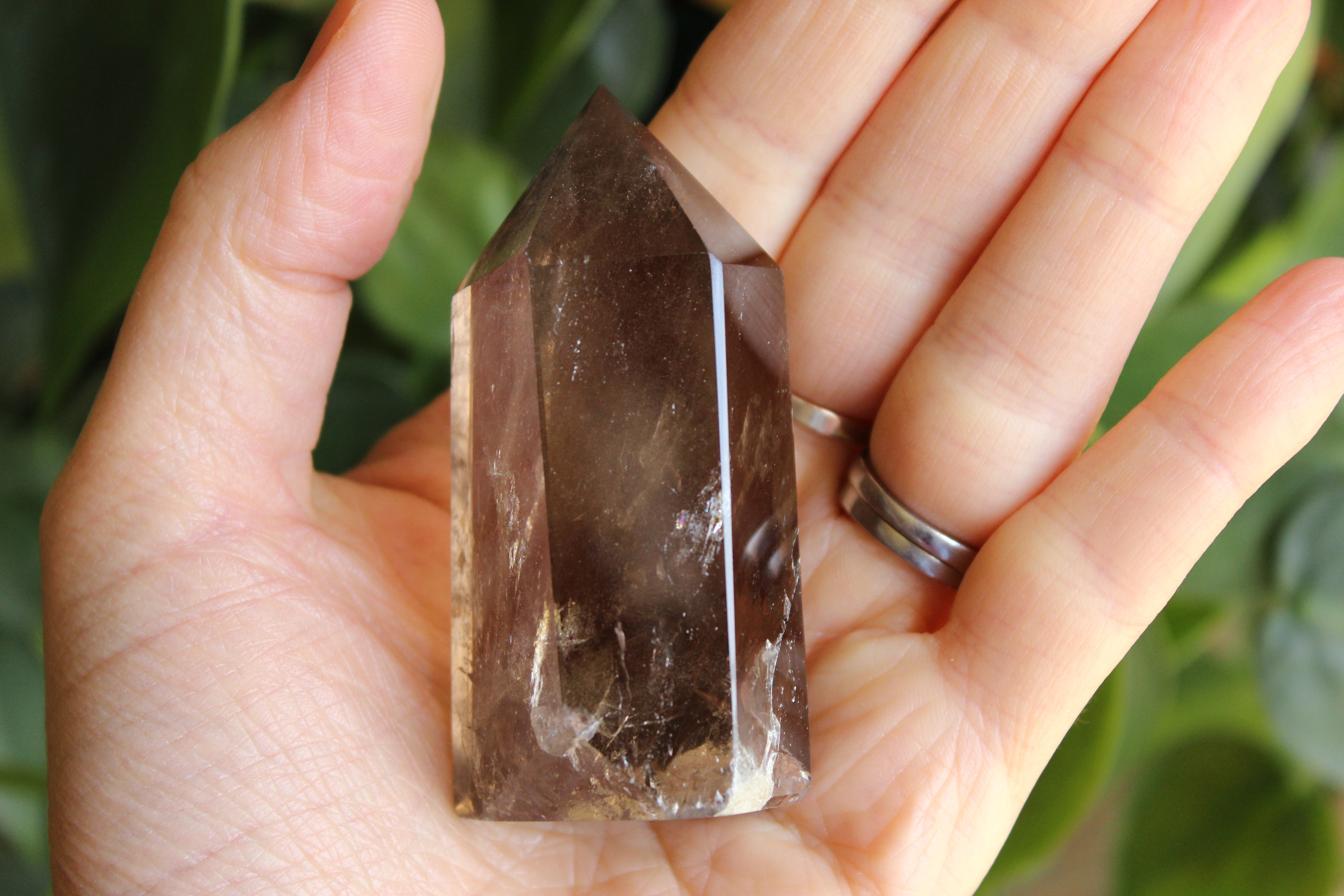 Smoky quartz tower 2, new