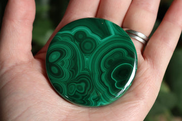 Malachite disk 5
