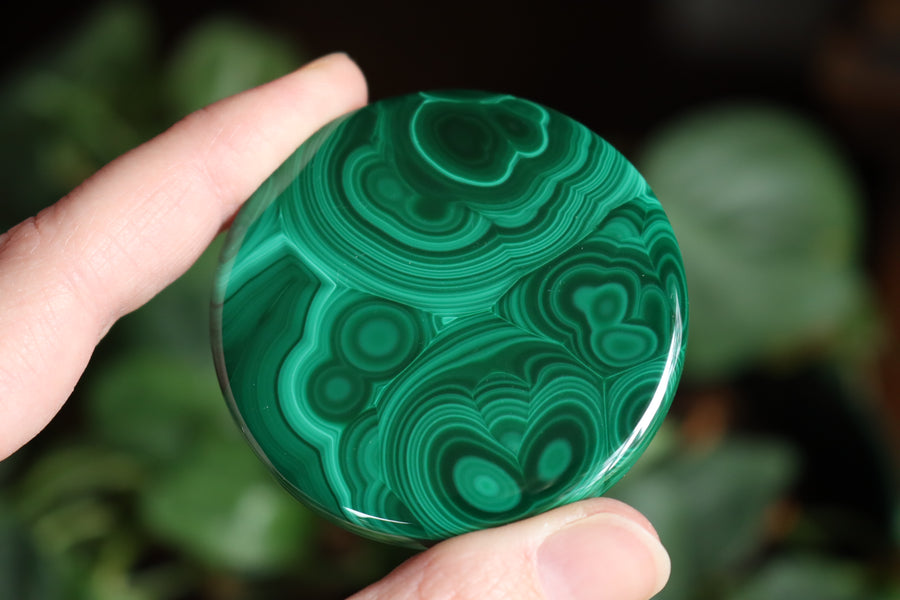 Malachite disk 5