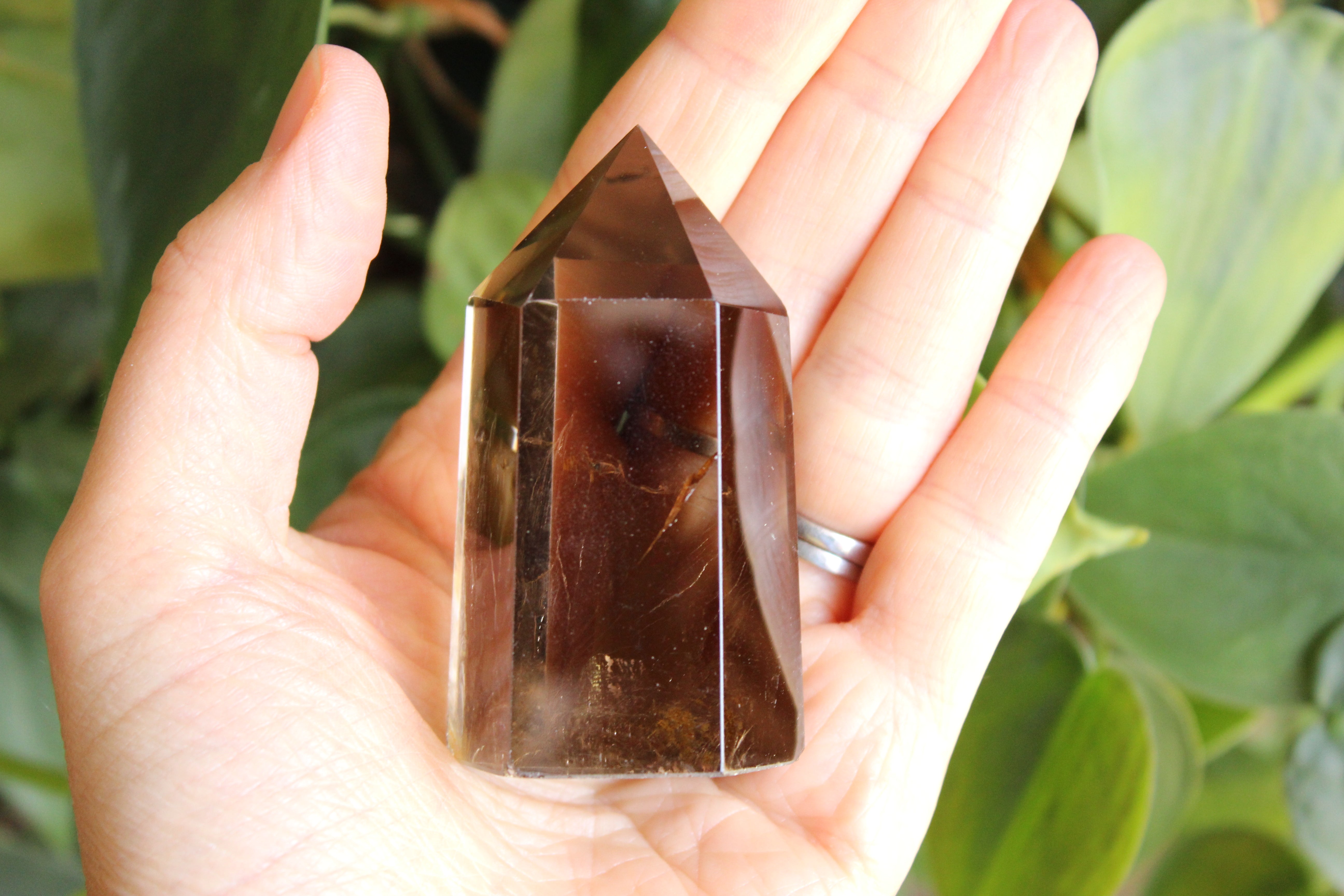 Smoky quartz tower 3, new