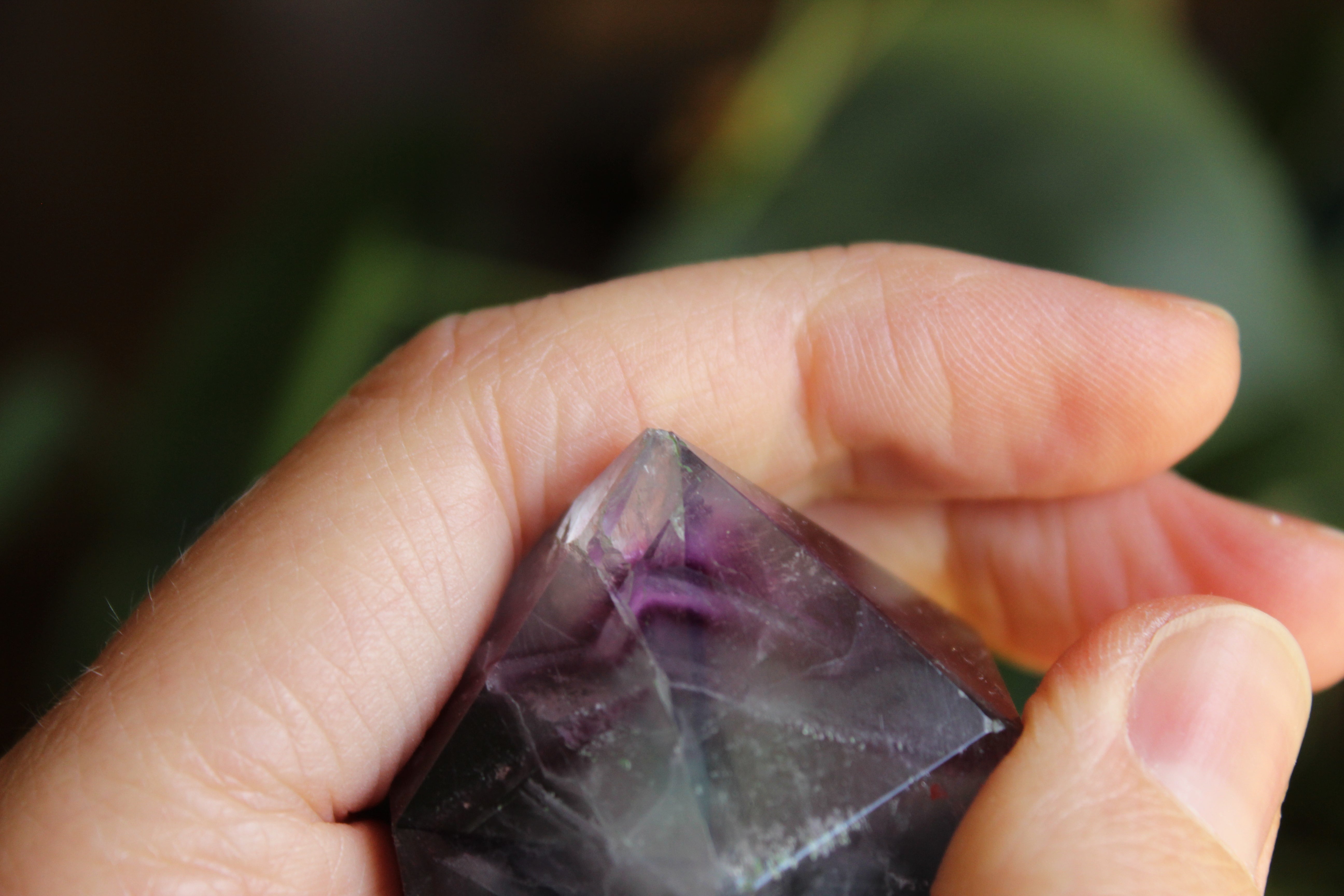 Rainbow fluorite tower 31, new