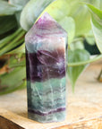 Rainbow fluorite tower 31, new