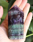 Rainbow fluorite tower 31, new