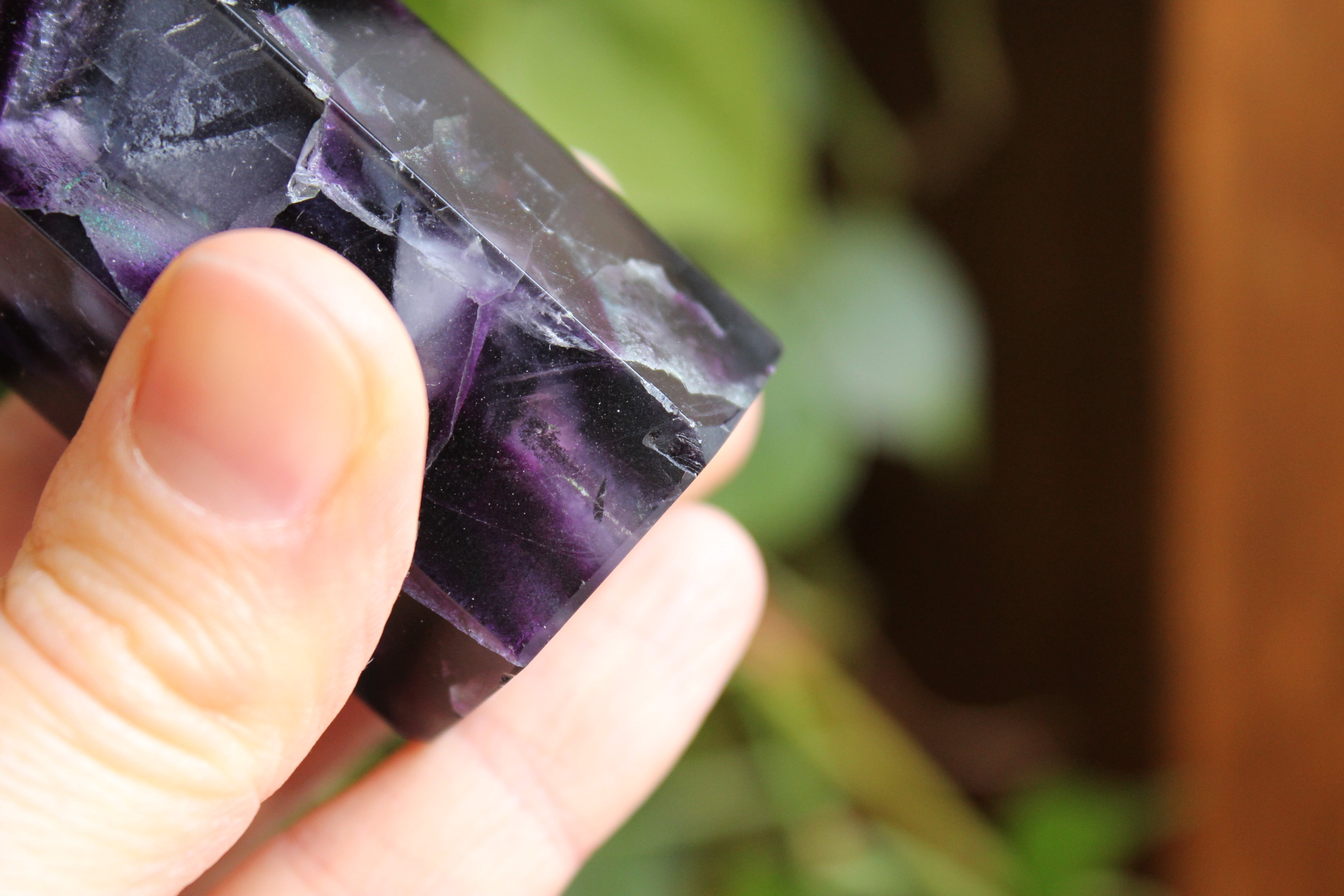 Rainbow fluorite tower 32, new