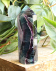 Rainbow fluorite tower 33, new
