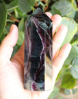 Rainbow fluorite tower 33, new