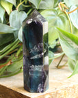 Rainbow fluorite tower 34, new