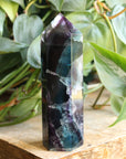 Rainbow fluorite tower 34, new