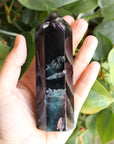 Rainbow fluorite tower 34, new