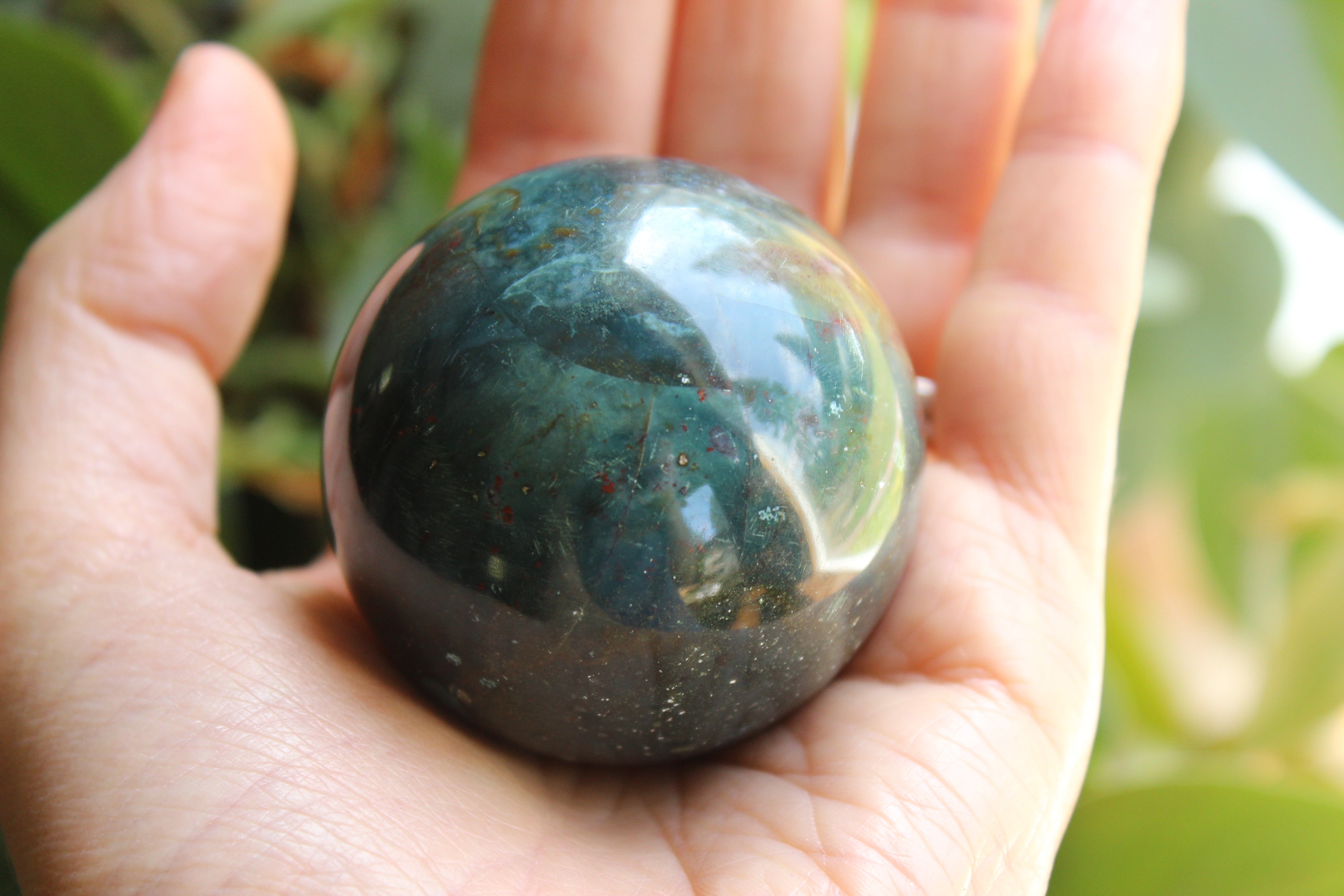 Bloodstone sphere 1, new