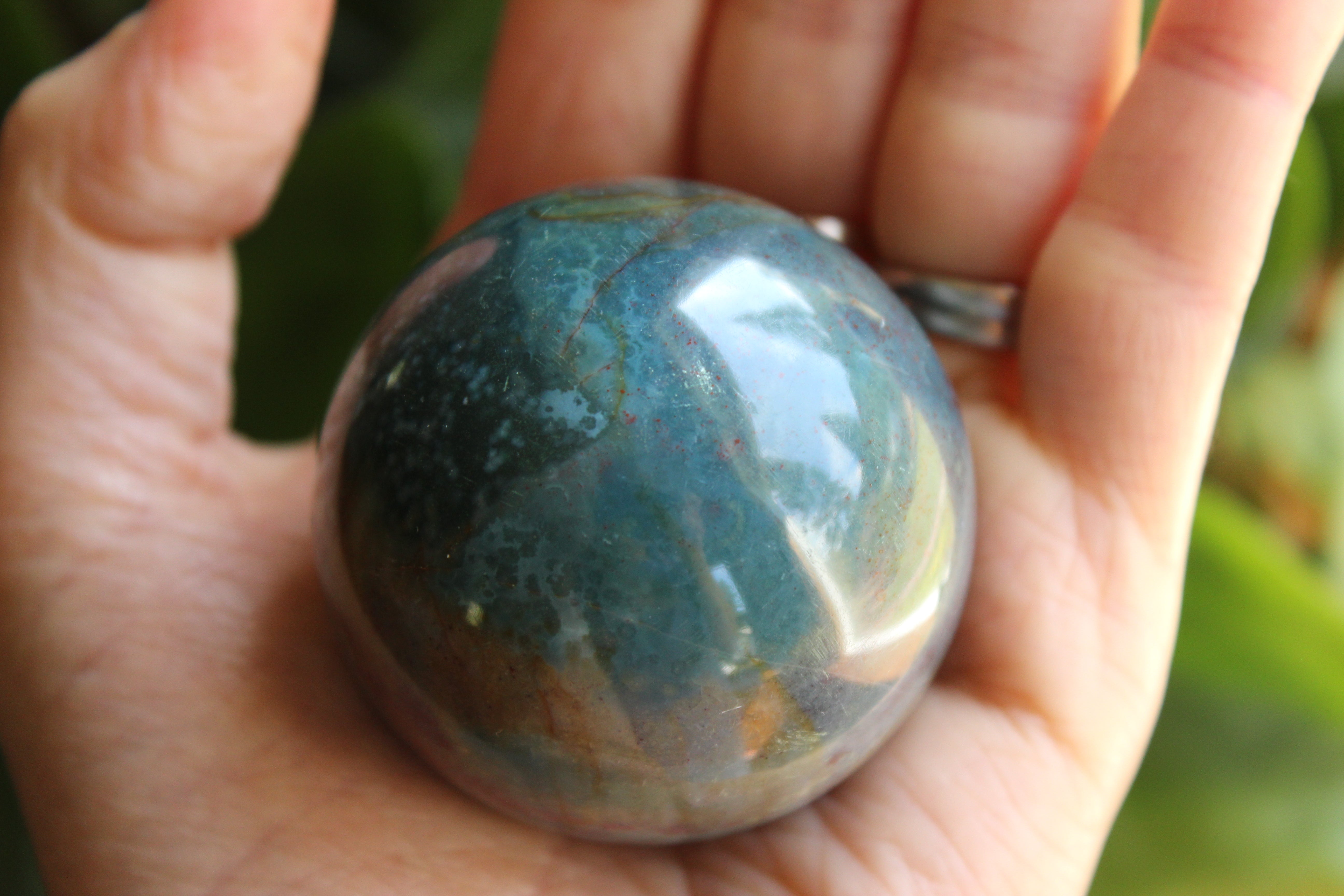 Bloodstone sphere 1, new