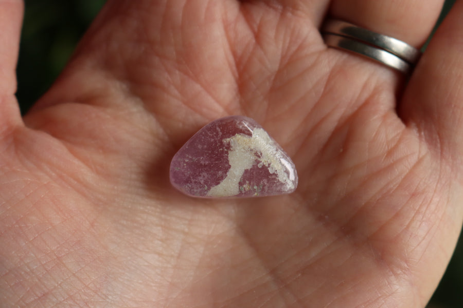 Polished pink kunzite 5