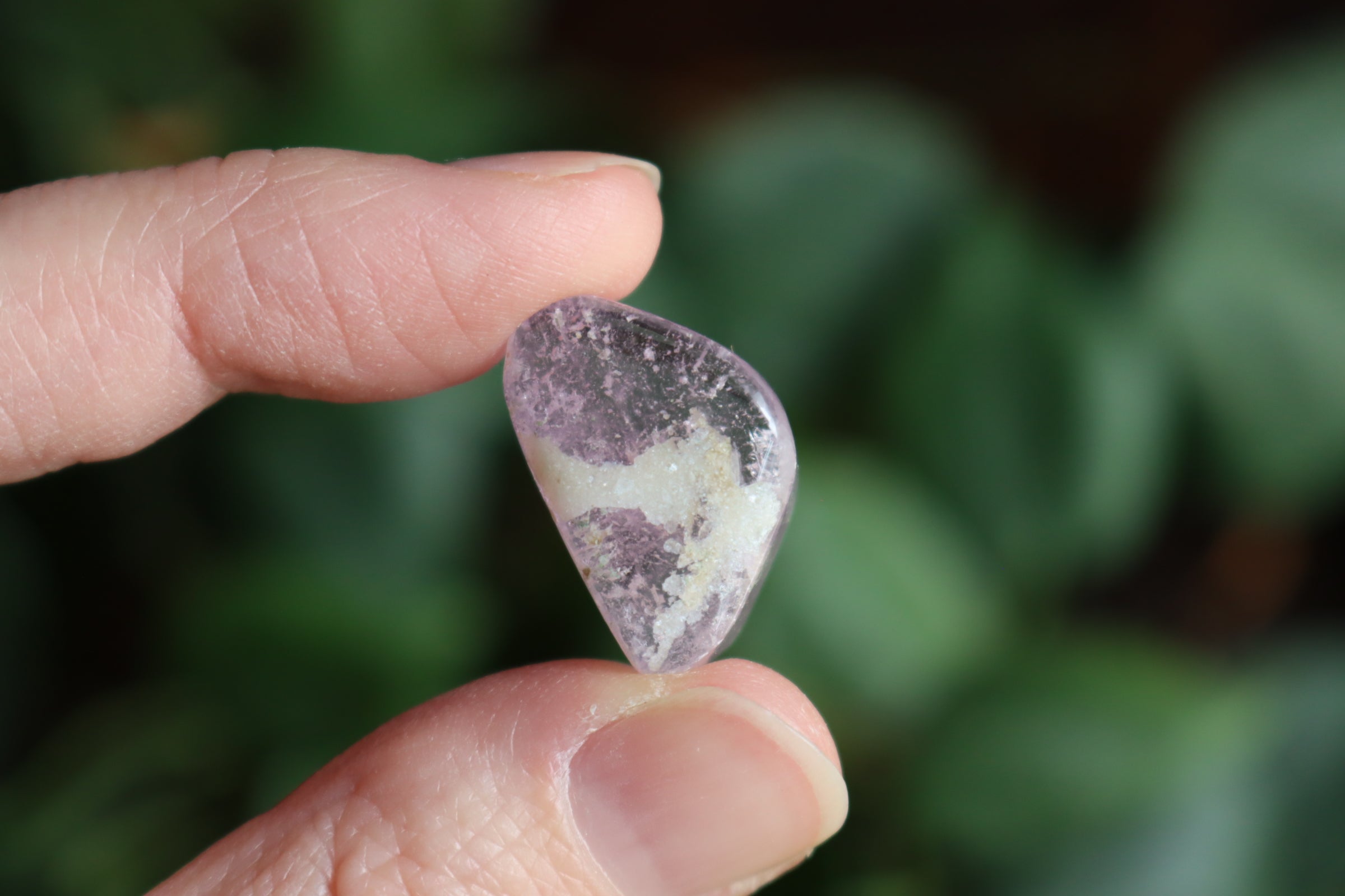 Polished pink kunzite 5