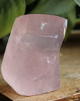 Gemmy rose quartz free form from Mozambique 3, new