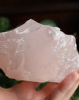 Rose quartz candle/plant holder 2