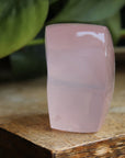 Gemmy rose quartz free form from Mozambique 5, new