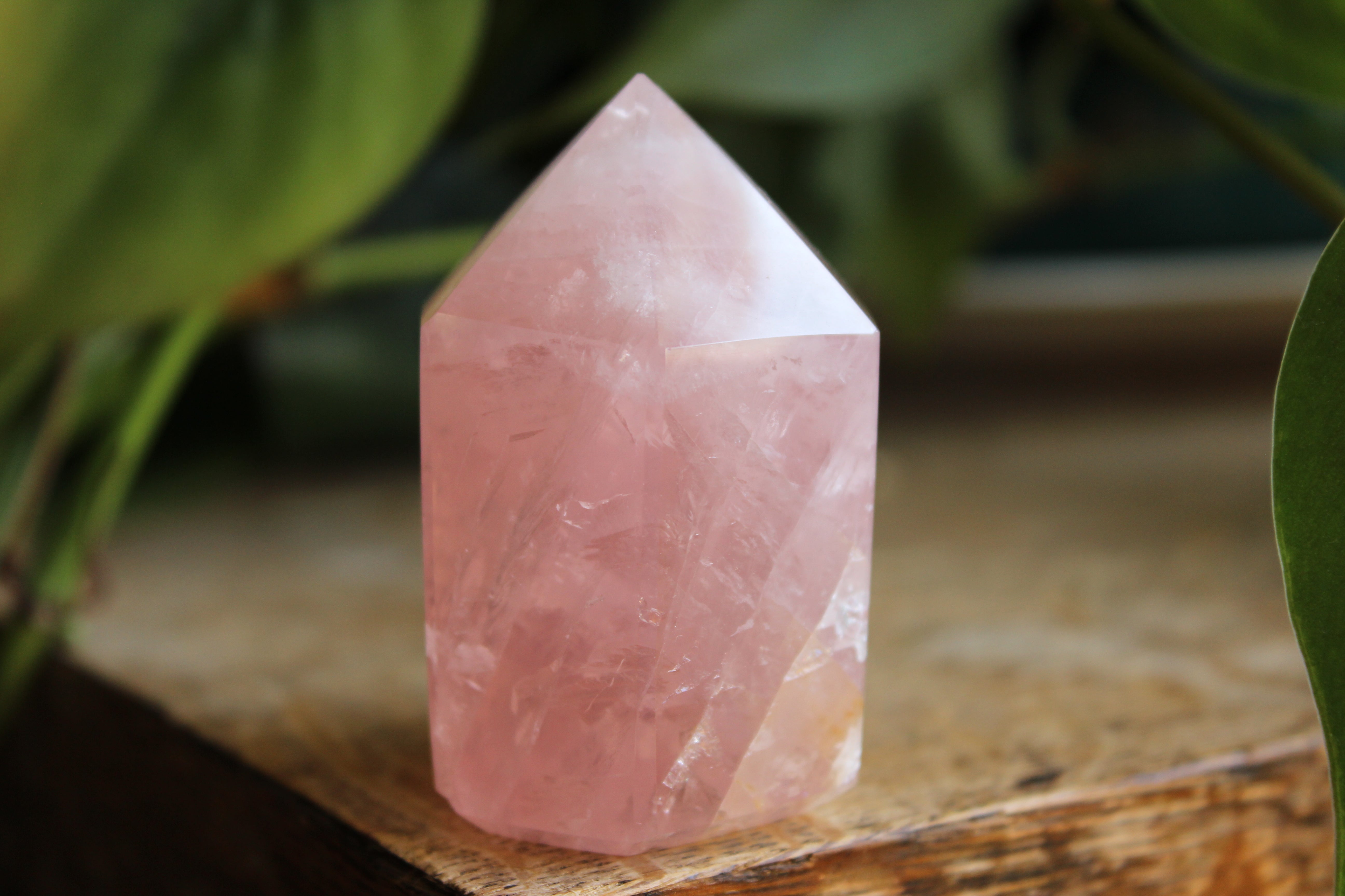 Rose quartz tower 10, new