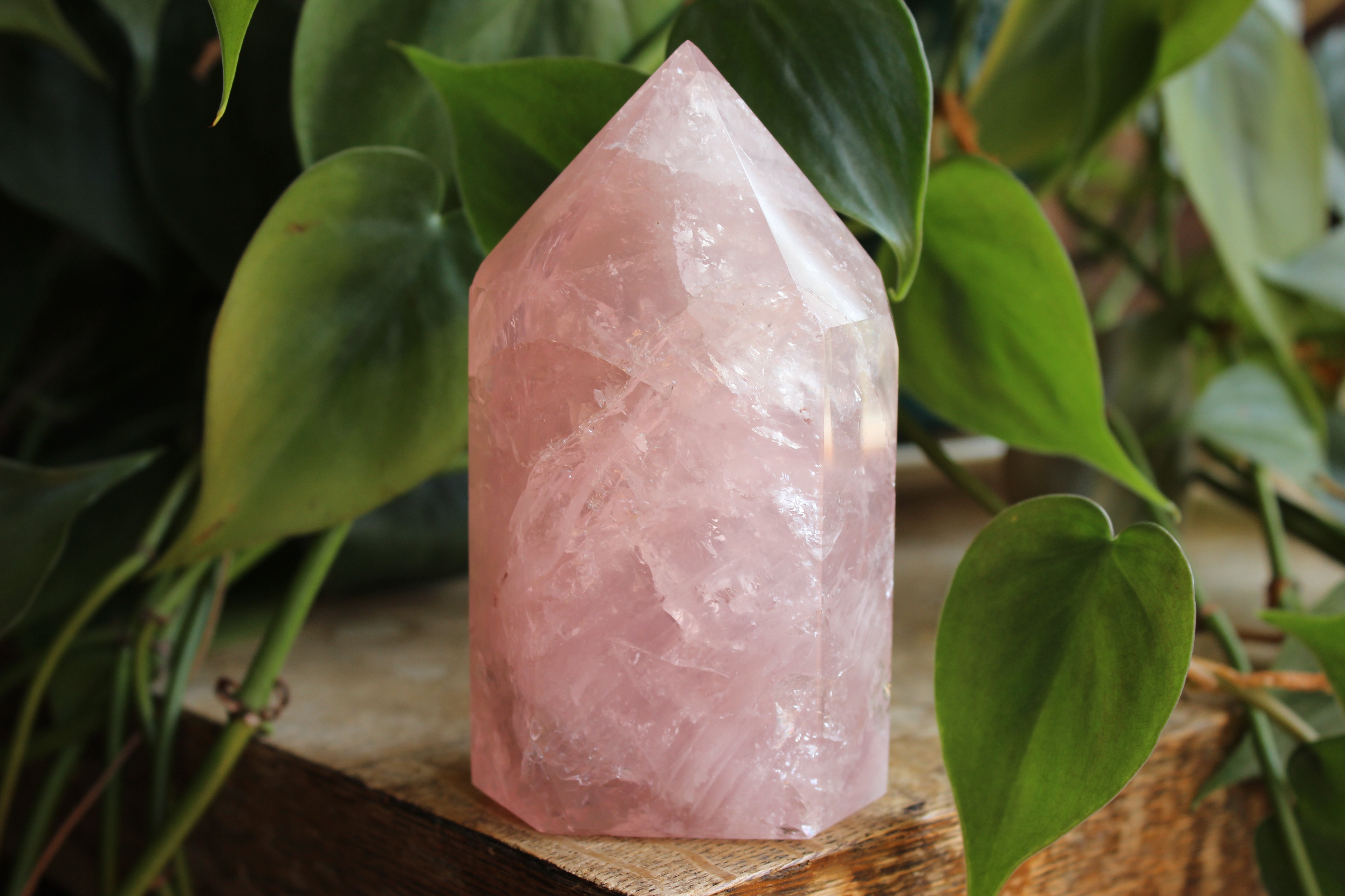 Rose quartz tower 11, new