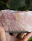 Rose quartz candle holder 2, new
